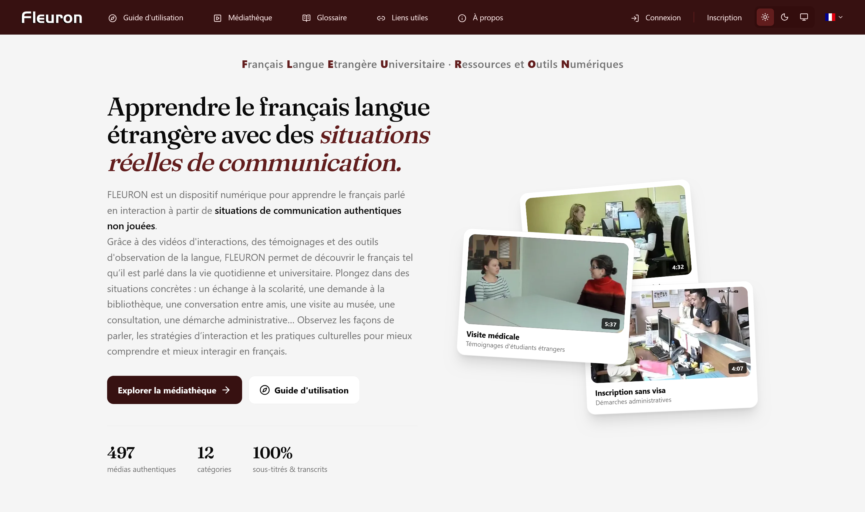 Refonte de la plateforme FLEURON (stage ATILF/CNRS)